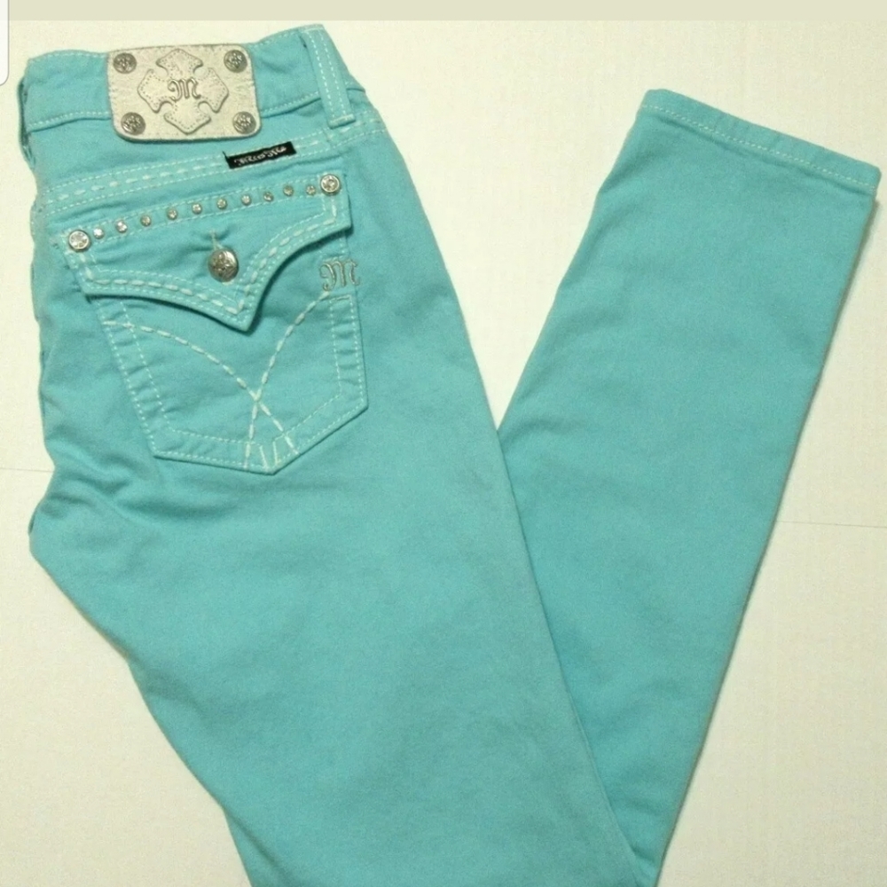 Light blue miss me Jean's